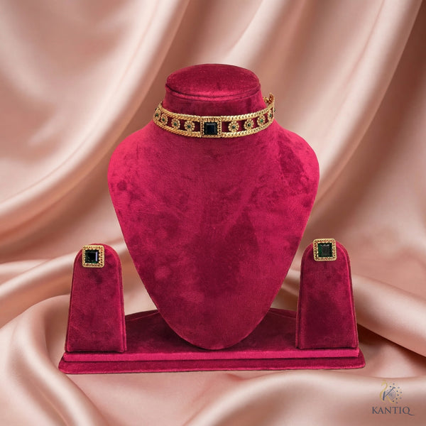 Royal Stone Choker Set
