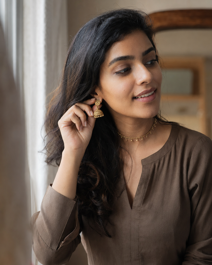 Anjana and Anandu, founders of KANTIQ