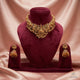 Royal Lakshmi Temple Necklace Set - Necklace - Front View