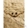 Non-Idol Four Layer Choker set with matching Earrings - Choker - Image 6