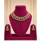 Swarnika Temple Necklace Set - Necklace - Front View