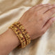 Gaja Lakshmi Antique Bangles - Bangles - Front View
