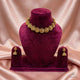 Mahalakshmi Temple Necklace - Necklace - Front View
