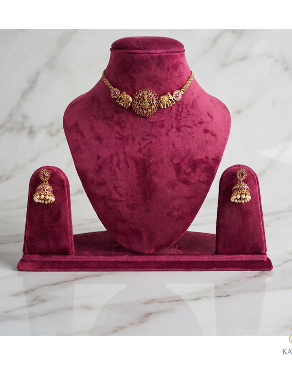 Gaja Lakshmi Choker Set