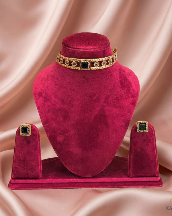 Royal Stone Choker Set