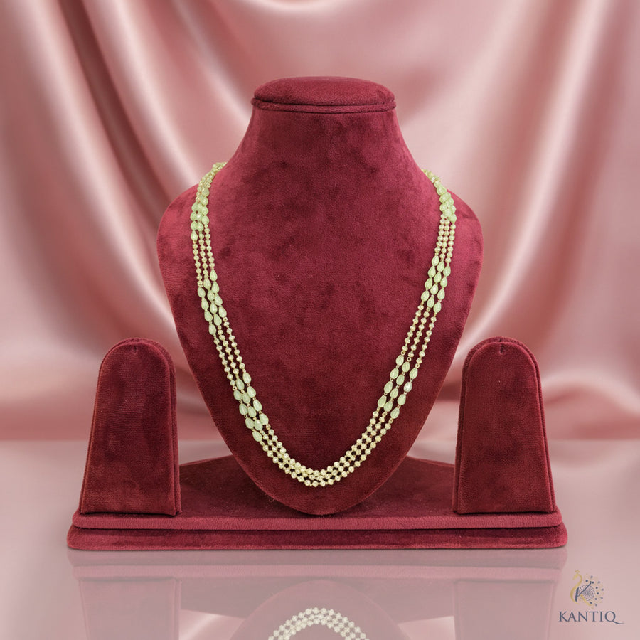 Pearl Layered Crystal Jewelary