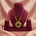 Peacock Pendant Necklace Set