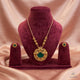 Peacock Pendant Necklace Set