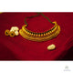 Antique Non-Idol Ball Choker Necklace set with matching Earrings