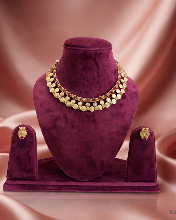 Coin Lakshmi Necklace