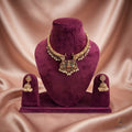 Peacock Lakshmi Necklace Set