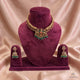 Peacock Lakshmi Necklace Set