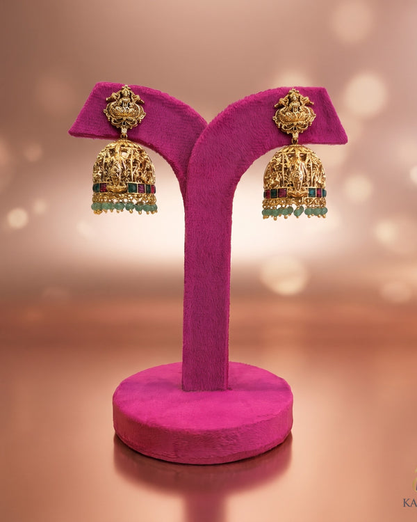 Gopala Lakshmi Antique Jhumkhas