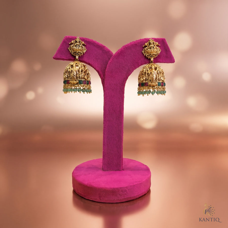 Gopala Lakshmi Antique Jhumkhas