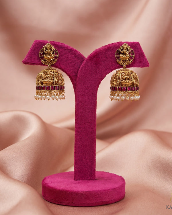 Gopala Lakshmi Antique Jhumkhas